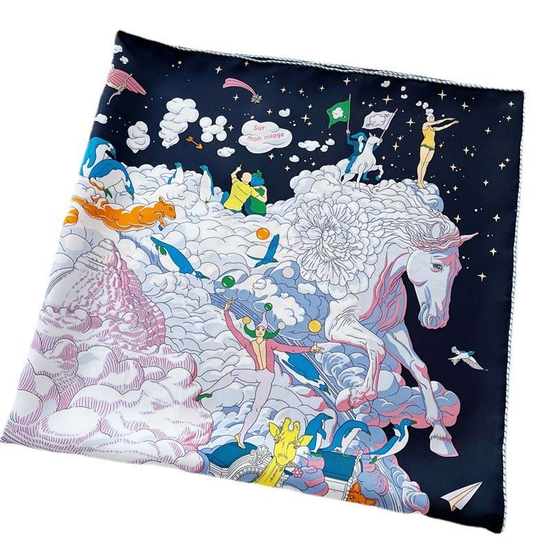 Square Silk Hijab high quality